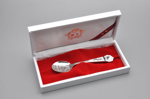 銀製シルバーベビースプーン