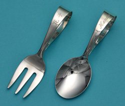 銀製シルバーベビースプーン